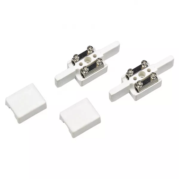 SLV - APOLLO connecteurs, blanc, 2 pi�ces, max 25A (180041)
