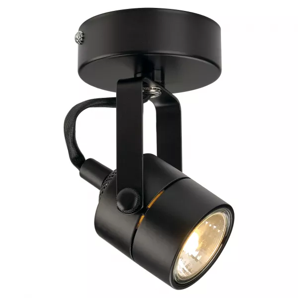 SLV - ARSINA QPAR51, 230V, applique et plafonnier, noir, GU10, max 50W (1000262)