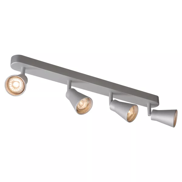 SLV - AVO QUAD, applique & plafonnier, quadruple QPAR51 gris arg, max 4x50W (1000897)