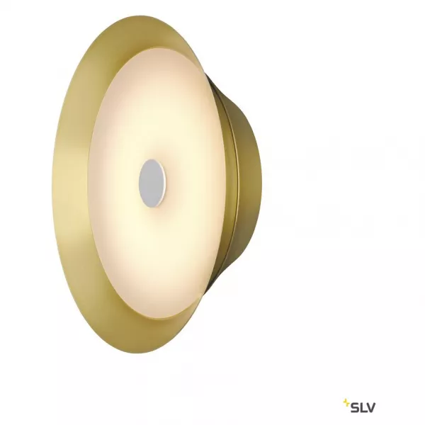 SLV - BATO 35, applique int�rieure, laiton bross�, LED, 15W, 2500K, variable (1000745)