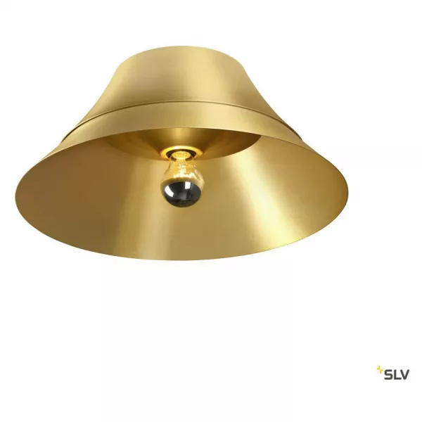 SLV - BATO 45, applique et plafonnier int�rieur, laiton bross�, E27, 60W max (1000445)
