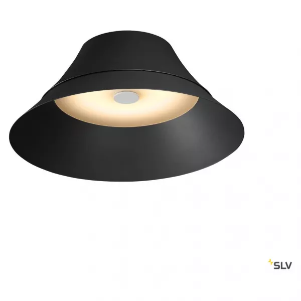 SLV - BATO 45, applique et plafonnier int�rieur, noir, LED, 30W, 2700K, variable (1000437)