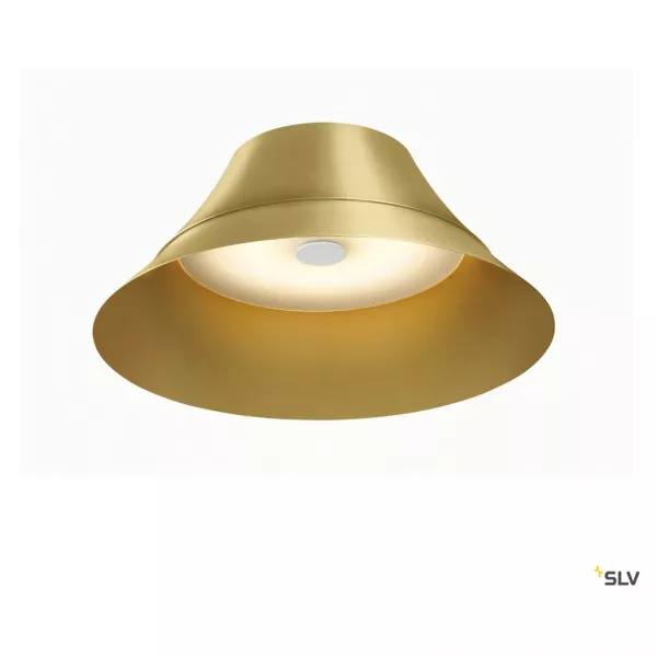 SLV - BATO 45 applique et plafonnier, laiton, LED, 2500K (1000442)