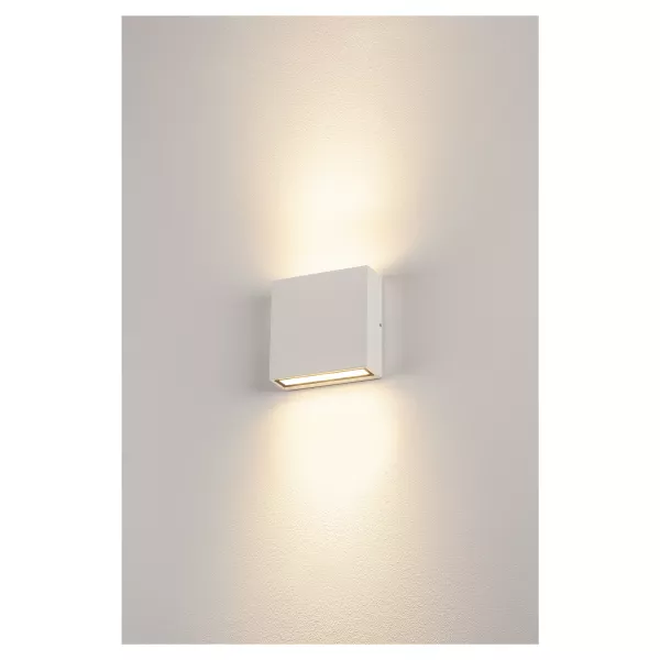SLV - BIG QUAD UP/DOWN, applique ext�rieure, blanc, LED, 8,8W, 3000K, IP54 (232451)