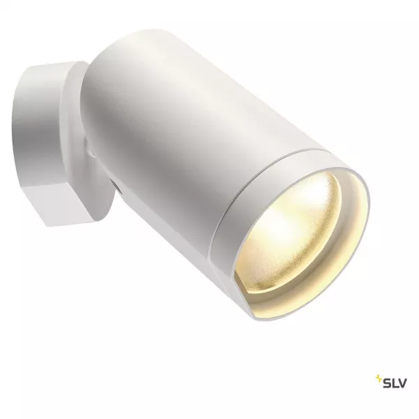 SLV - BILAS, LED, 25�, rond, blanc, 16W, 2700K, avec pat�re (156421)