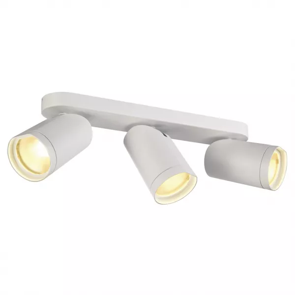 SLV - BILAS 3, LED, 25�, rond, blanc, 3x15W, 2700K, avec pat�re (156441)