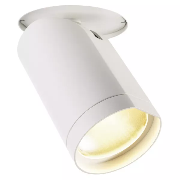 SLV - BILAS encastr�, 25� LED, rond, blanc, 20W, 2700K (156401)