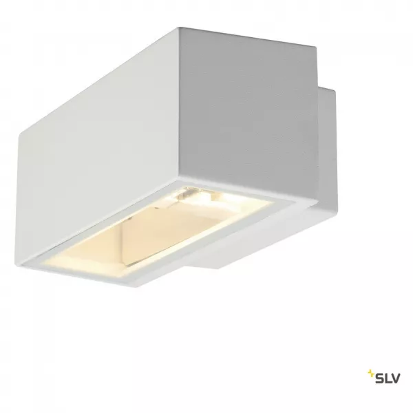SLV - BOX UP/DOWN, applique ext�rieure, blanc, R7s 78mm/QT-DE12, 80W max, IP44 (232481)