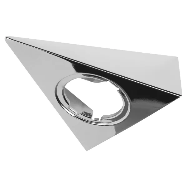 SLV - Cadre de montage pour DL 126, triangulaire, chrome (112172)