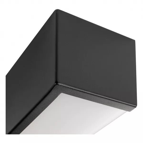SLV - CHROMBO, applique, int�rieur, carr�, 3000 K, 8W, PHASE, 120�, noir (1008071)