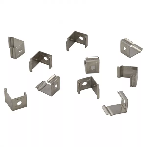 SLV - Clips de montage, pour DELF C PRO r�glette, 10 pi�ces, 45� (631475)