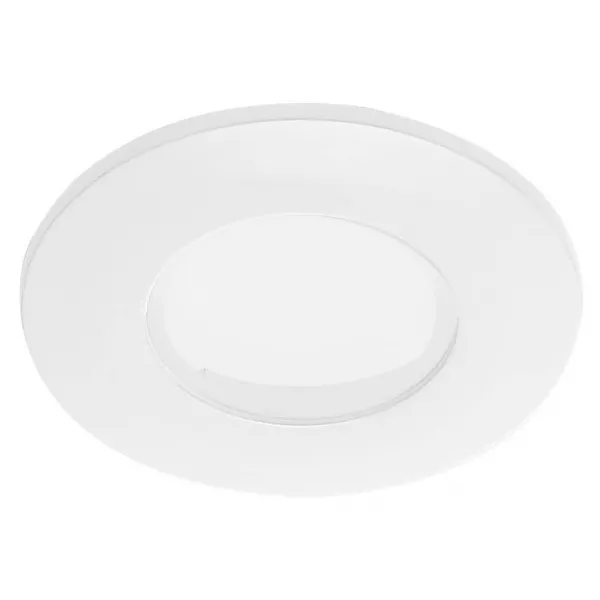 SLV - Collerette affleurante, pour F-LIGHT plat rond, blanc verre transparent (114081)