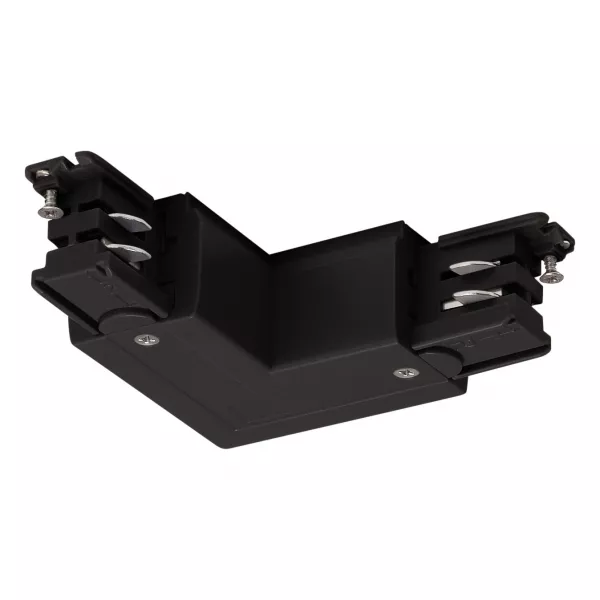 SLV - Connecteur S-TRACK L, terre ext�rieure, possibilit� d\'alimentation, PHASE, noir (175120)
