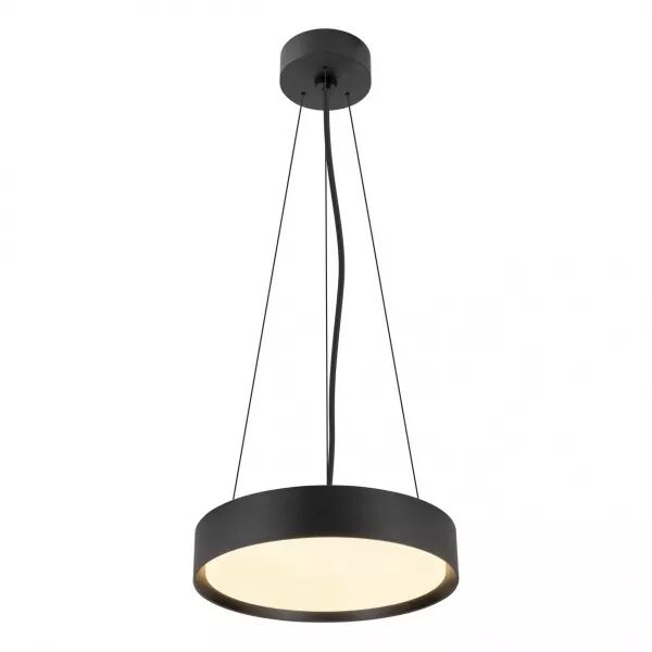 SLV - DECONA 30, plafonnier, rond, 2700/3000 K, 18W, PHASE, noir (1008578)
