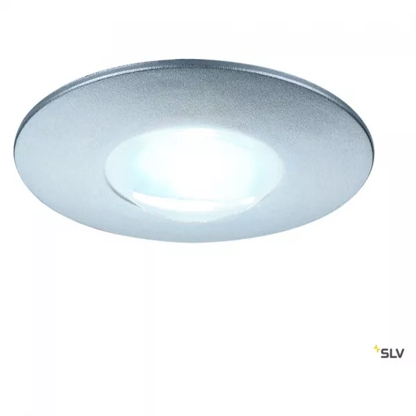 SLV - DEKLED, encastr� de plafond ou mural int�rieur, gris argent, LED, 1W, 4000K (112240)