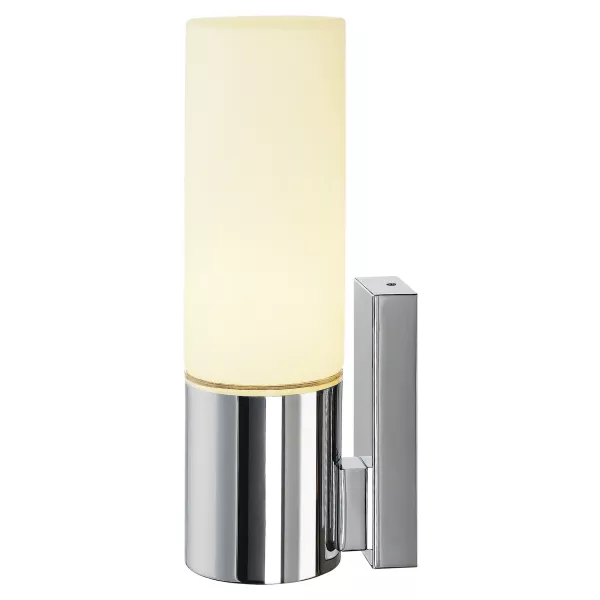 SLV - DEVIN SIMPLE LED, applique, rond, chrome, verre satin� (151543)