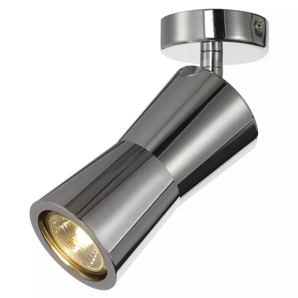 SLV - DIABO SPOT 1, applique et plafonnier, chrome, 1x GU10, max 35W (114552)