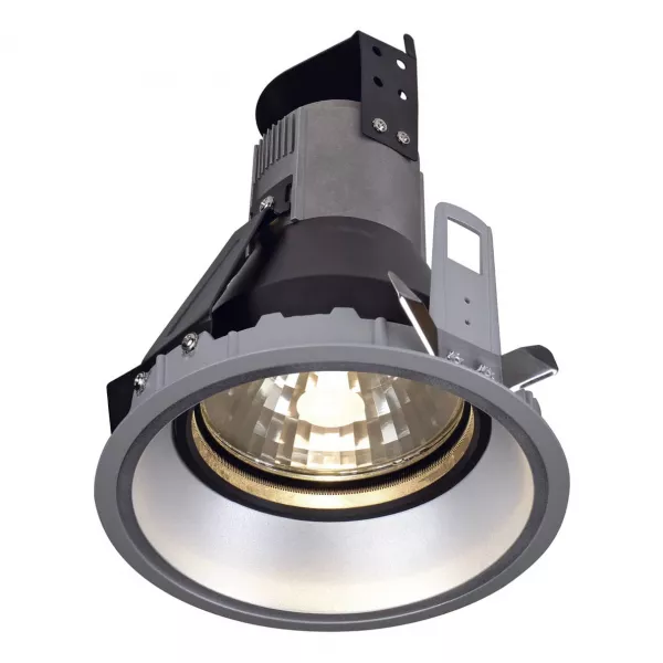 SLV - DIVIS G12 downlight deep, gris argent, max 150W (162134)