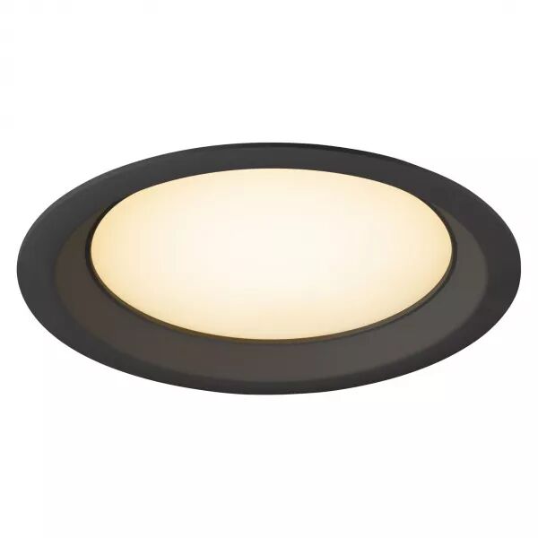SLV - DOWNLIGHT V 200, collerette en retrait noire (1007487)