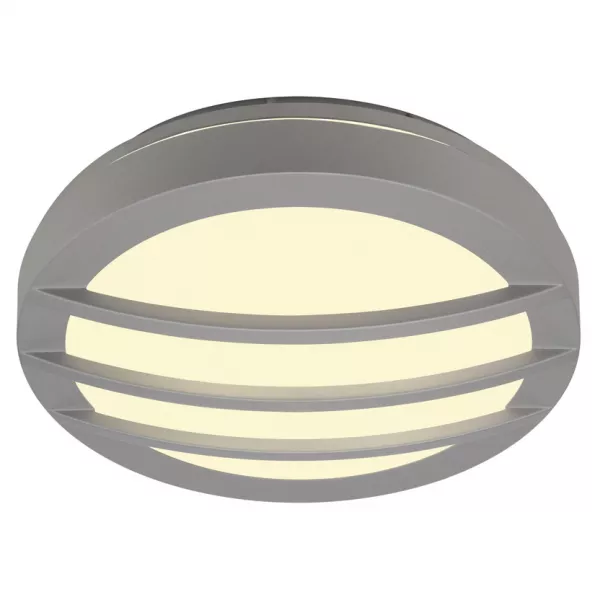 SLV - DRAGAN GRID applique, ronde, gris argent, G24, 2x26W (232504)