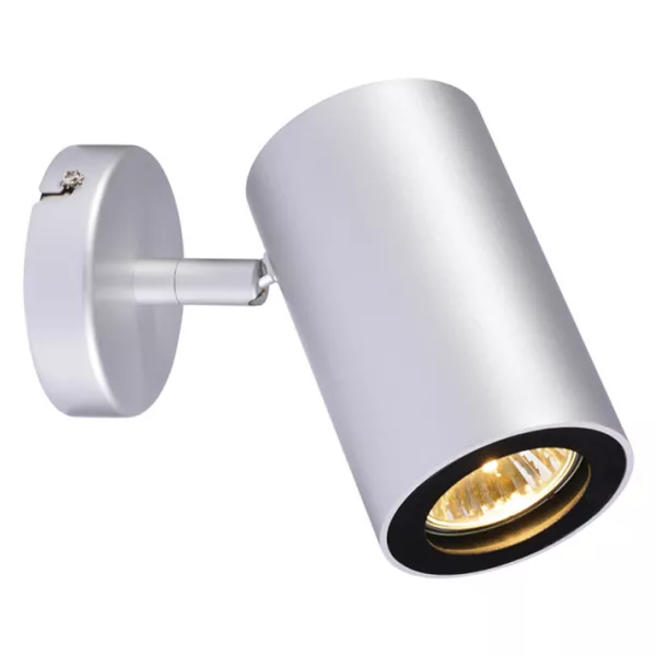SLV - ENOLA B spot 1, applique et plafonnier gris argent/noir, GU10 max 50W (152014)