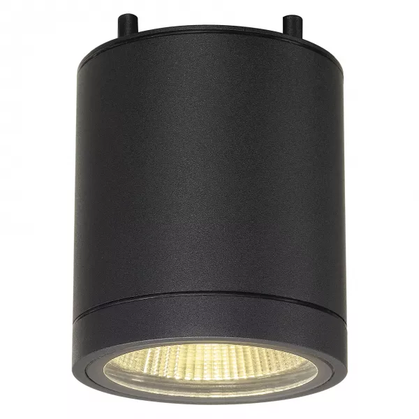 SLV - ENOLA C, plafonnier, rond, anthracite, LED 9W 2000-3000K, 35�, Dim to warm (1002154)