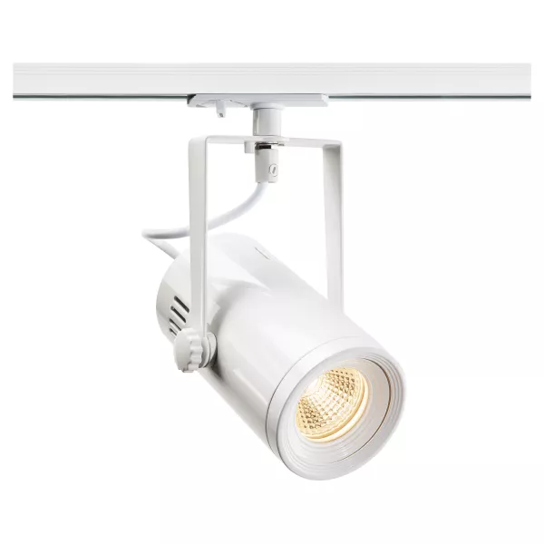 SLV - EURO SPOT TRACK, spot pour rail 1 allumage int�rieur, blanc, LED, 11W, 3000K (1001486)