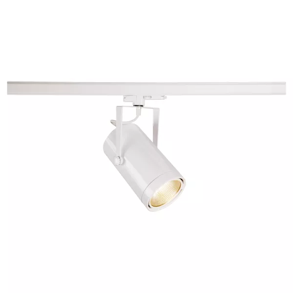 SLV - EURO SPOT TRACK, spot pour rail 3 allumages, int�rieur, 235mm, blanc, LED, 42W, (1002810)