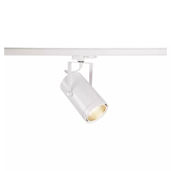 SLV - EURO SPOT TRACK, spot pour rail 3 allumages, int�rieur, 235mm, blanc, LED, 42W, (1002814)