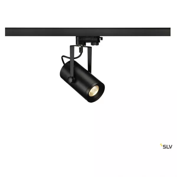 SLV - EURO SPOT TRACK, spot pour rail 3 allumages int�rieur, noir, LED, 11W, 3000K (1001367)