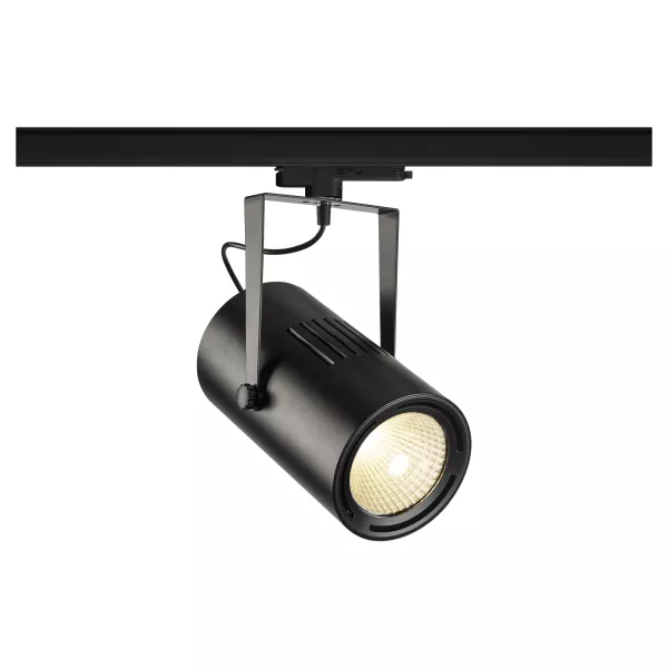 SLV - EUROSPOT TRACK DALI, noir, 4000K, 40�, adaptateur 3 allumages inclus (1002665)