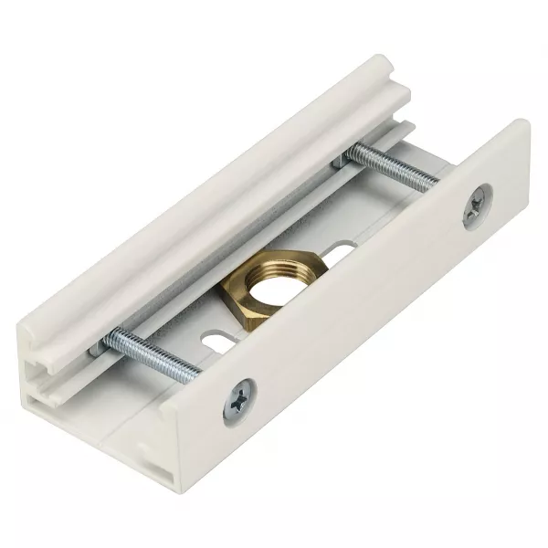 SLV - EUTRAC, connecteur m�canique pour rail 3 allumages, blanc (145601)