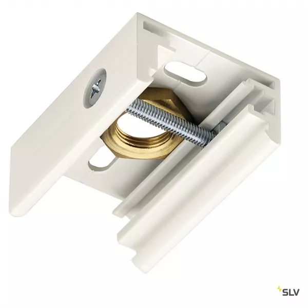SLV - EUTRAC clip de fixation pour rail 3 allumages, blanc (145731)