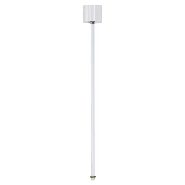 SLV - EUTRAC suspension rigide pour rail 3 allumages, blanche, 60cm (145721)