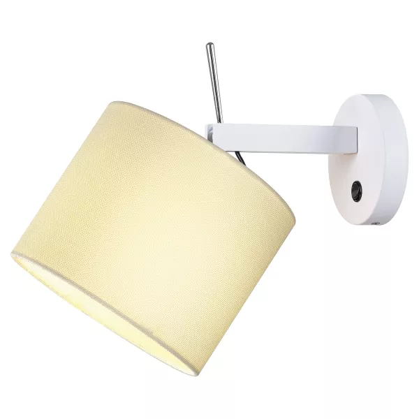 SLV - FENDA, applique int�rieure, blanc mat, E27, 40W max, sans abat-jour (1003035)