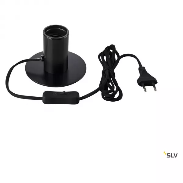 SLV - FITU, lampe � poser int�rieure, noir, E27, 10W max (1001676)