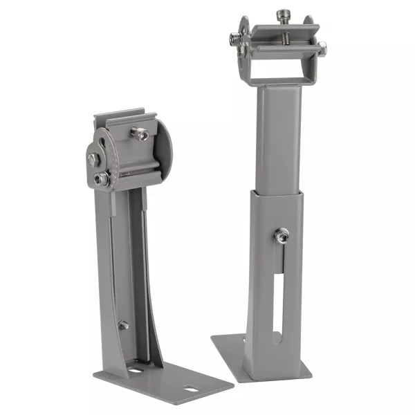 SLV - Fixations pour VANO TC et VANO DISPLAY, gris argent, orientables, 2 pi (229403)