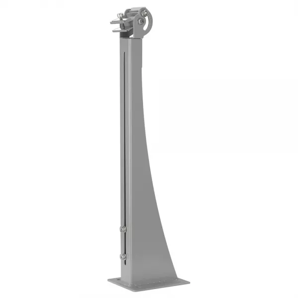 SLV - Fixations pour VANO TC et VANO DISPLAY, gris argent, orientables, long (229406)