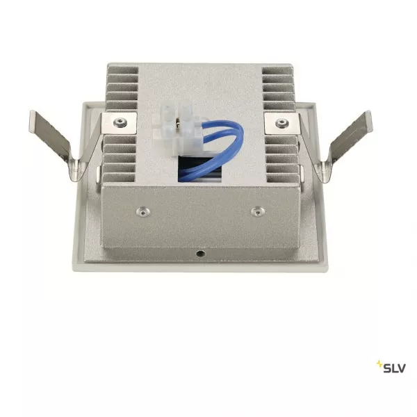 SLV - FLAT FRAME BASIC, encastr� de plafond ou mural int�rieur, blanc, G4/QT9, 20W max (112731)