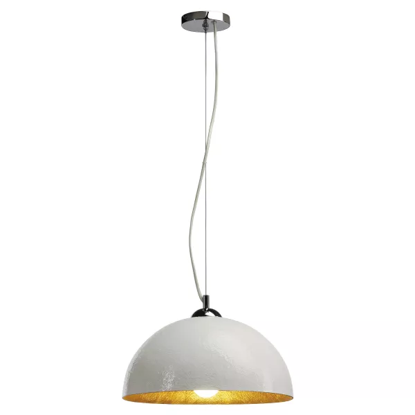 SLV - FORCHINI 40, suspension int�rieure, � 38,5 cm, blanc/or, E27, 40W max (155511)