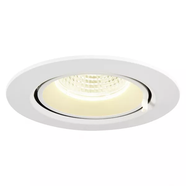 SLV - GIMBLE IN 68, encastr� de plafond int�rieur, blanc mat, LED, 6W, 4000K (1002885)