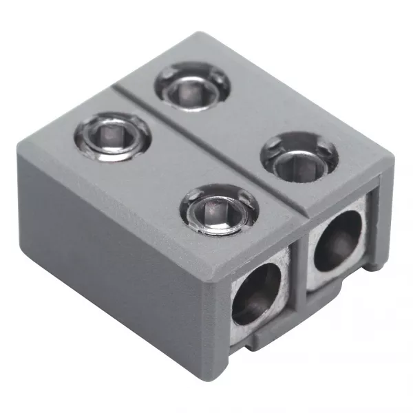 SLV - GLU-TRAX�, alimentation/connecteur long, gris argent (186952)