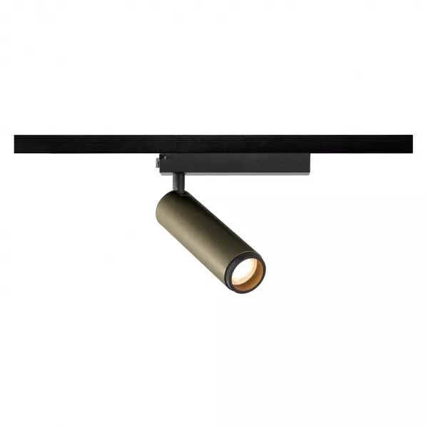 SLV - GRIP! M, spot rail 1 allumage, cylindrique, 2700 K, 20W, PHASE, 42�, bronze/noir (1008423)