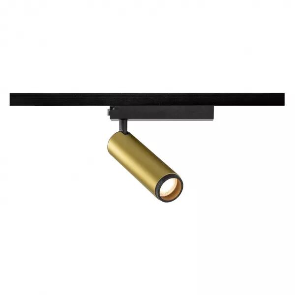 SLV - GRIP! M, spot rail 1 allumage, cylindrique, 2700 K, 20W, PHASE, 42�, or/noir (1008424)