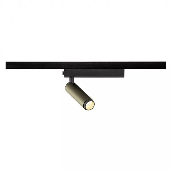 SLV - GRIP! S, spot rail 1 allumage, cylindrique, 2/3K, 11W, PHASE, 29�, bronze/noir (1008403)