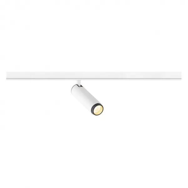 SLV - GRIP! S, spot rail 48V, cylindrique, 2000-3000 K, 9,8W, DALI, 29�, blanc/noir (1008415)