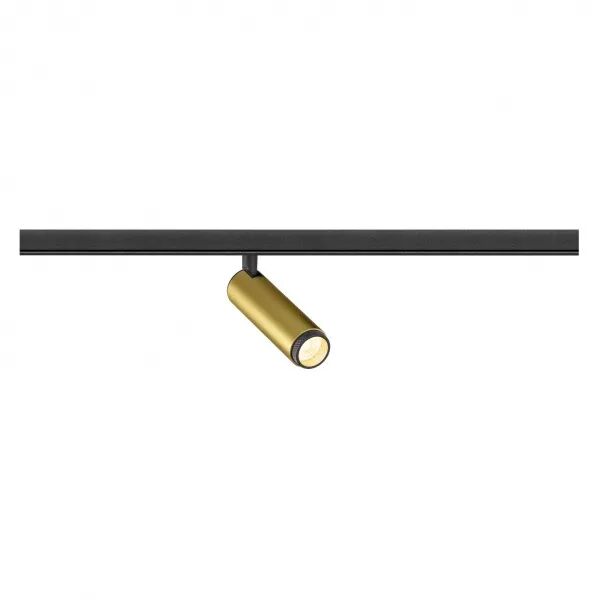 SLV - GRIP! S, spot rail 48V, cylindrique, 2000-3000 K, 9,8W, DALI, 29�, or/noir (1008419)