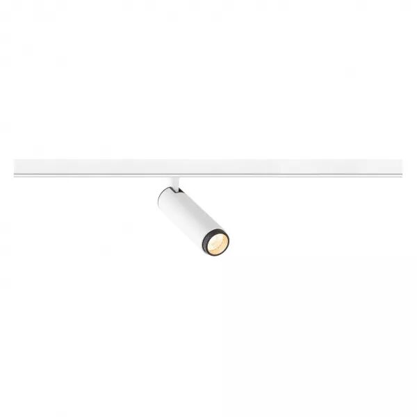 SLV - GRIP! S, spot rail 48V, cylindrique, 2700 K, 9,8W, DALI, 29�, blanc/noir (1008405)