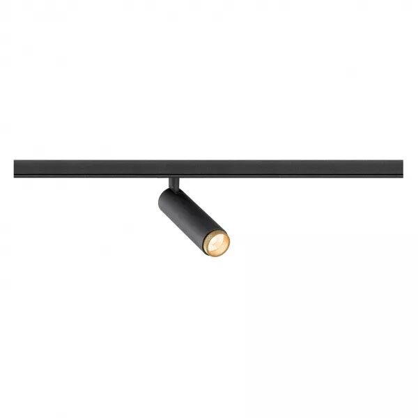 SLV - GRIP! S, spot rail 48V, cylindrique, 2700 K, 9,8W, DALI, 29�, noir/or (1008407)