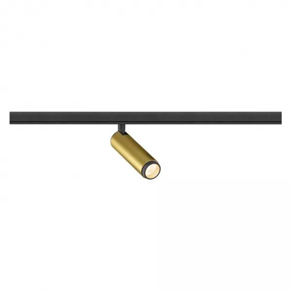 SLV - GRIP! S, spot rail 48V, cylindrique, 2700 K, 9,8W, DALI, 29�, or/noir (1008409)